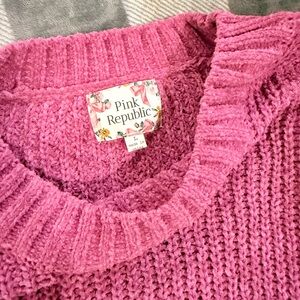 Pink Republic Women's Vibrant Knit Sweater